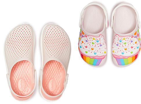 Kids’ Crocs Fun Lab Cupcake Clog, Crocband™ Platform Clog